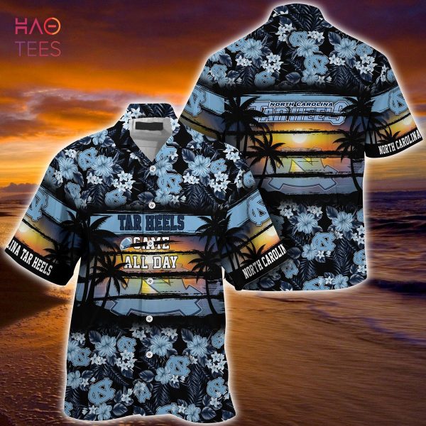 North Carolina Tar Heels  Summer Hawaiian Shirt