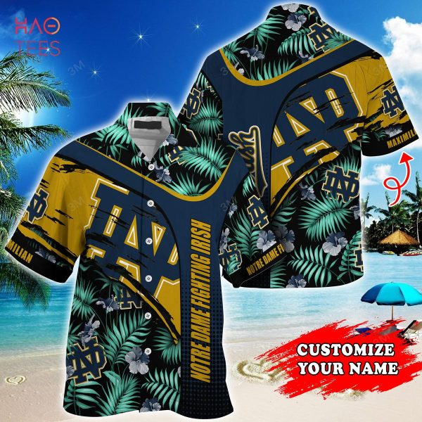 Notre Dame Fighting Irish Customized Summer Hawaiian Shirt