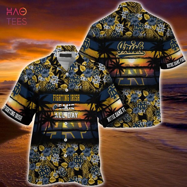 Notre Dame Fighting Irish Summer Hawaiian Shirt