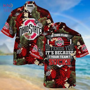 Ohio State Buckeyes Summer Hawaiian Shirt And Shorts