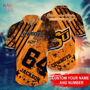 Oklahoma State Cowboys Personalized Hawaiian Shirt