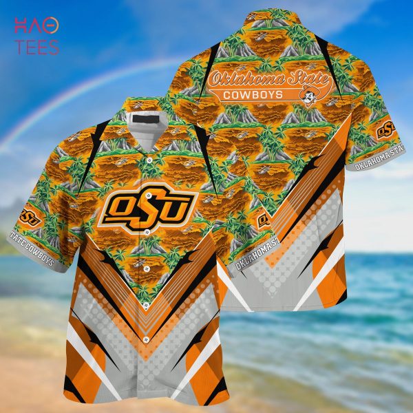 Oklahoma State Cowboys Summer Hawaiian Shirt And Shorts