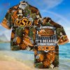 Oklahoma State Cowboys Summer Hawaiian Shirt And Shorts