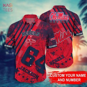 Ole Miss Rebels  Personalized Hawaiian Shirt