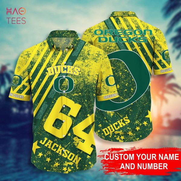 Oregon Ducks  Personalized Hawaiian Shirt