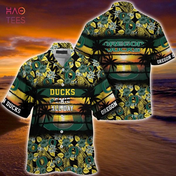 Oregon Ducks  Summer Hawaiian Shirt