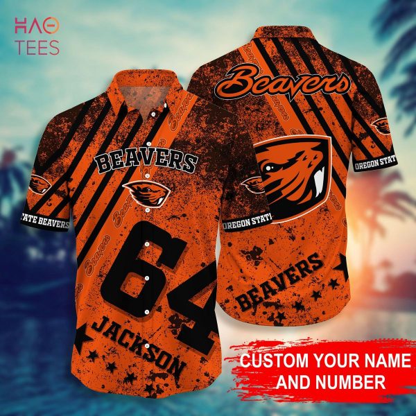 Oregon State Beavers  Personalized Hawaiian Shirt