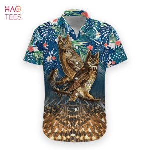 Owl Hawaii Shirt 3D Limited Edition