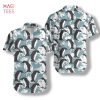 Penguin Seamless Pattern Hawaiian Shirt