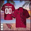 Personalize NFL Arizona Cardinals Polynesian Tattoo Design Hawaiian Shirt