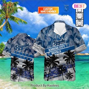 Personalized MLB Kansas City Royals Palm Tree Hawaii Shirt