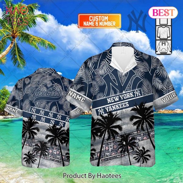 Personalized MLB New York Yankees Palm Tree Hawaii Shirt