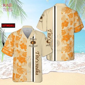 Personalized Tito’s Handmade Vodka All Over Print 3D Hawaiian Shirt