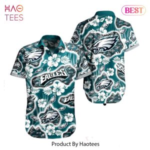 Philadelphia Eagles NFL Hawaii Shirt Graphic Floral Printed This Summer Beach Shirt For Fans