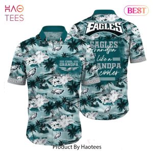 Philadelphia Eagles NFL Hawaiian Shirt For Grandparent New Trending Beach Shirt