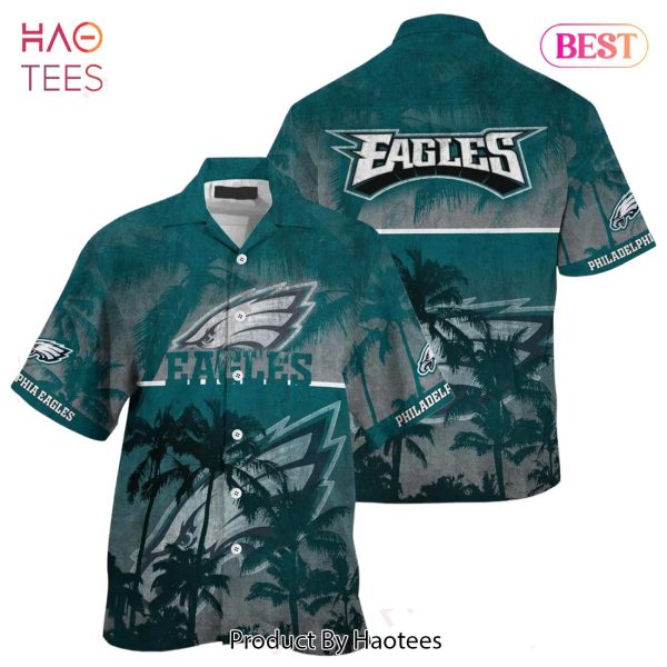 Philadelphia Eagles NFL Hawaiian Shirt Style Tropical Pattern Hot Trending Summer For Awesome Fans