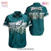 Philadelphia Eagles NFL Hawaiian Shirt Tropical Pattern Graphic Gift For Fan NFL Enthusiast