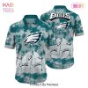 Philadelphia Eagles NFL Hawaiian Shirt Tropical Pattern Graphic Short Sleeve Summer Gift For Fans