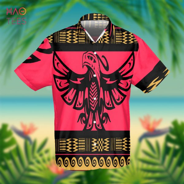 Pink Phoenix Native American Hawaiian Shirt 3D