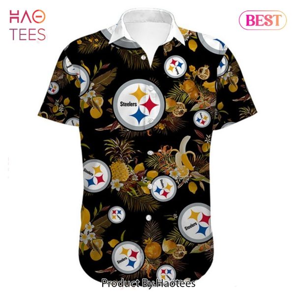 Pittsburgh Steelers Hawaiian Shirt flower summer gift for fans