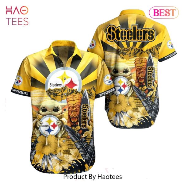 Pittsburgh Steelers NFL Baby Yoda Hawaiian Shirt Style Summer Trending For Men Women