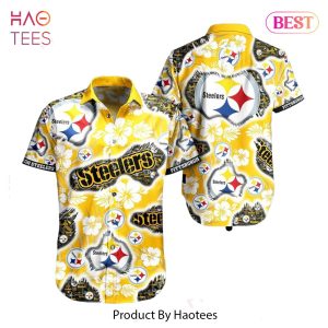 Pittsburgh Steelers NFL Hawaii Shirt Graphic Floral Printed This Summer Beach Shirt For Fans