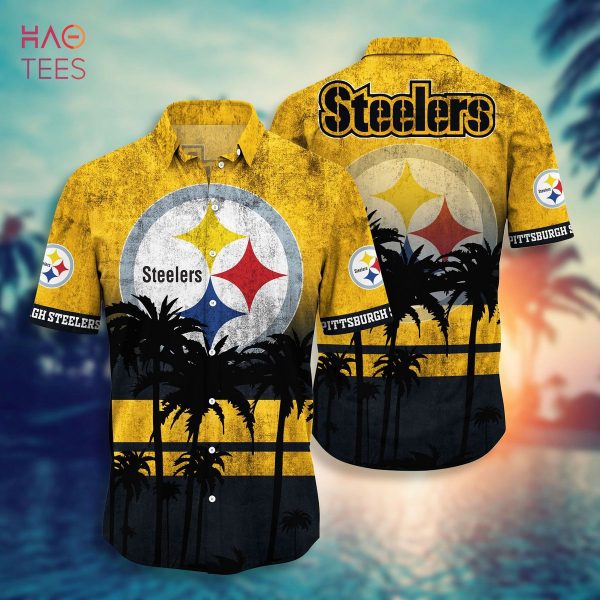 Pittsburgh Steelers NFL-Hawaii Shirt Short Style Hot Trending Summer-Hawaiian NFL