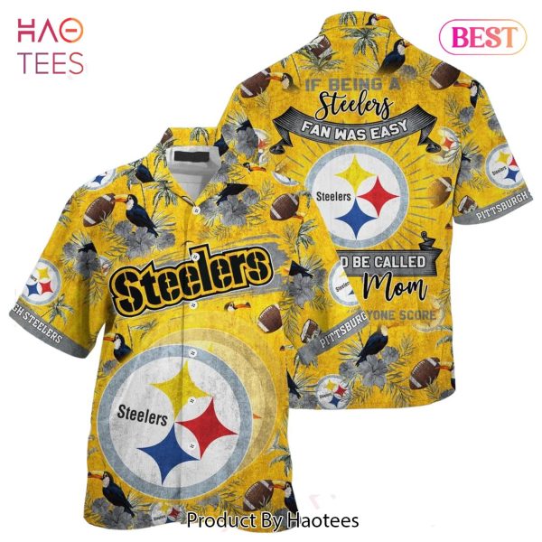 Pittsburgh Steelers NFL Hawaiian Shirt Being A Steelers Beach Shirt This For Summer Mom Lets Everyone Score