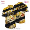 Pittsburgh Steelers NFL Hawaiian Shirt Graphic Tropical Pattern Short Sleeve Summer For Fans