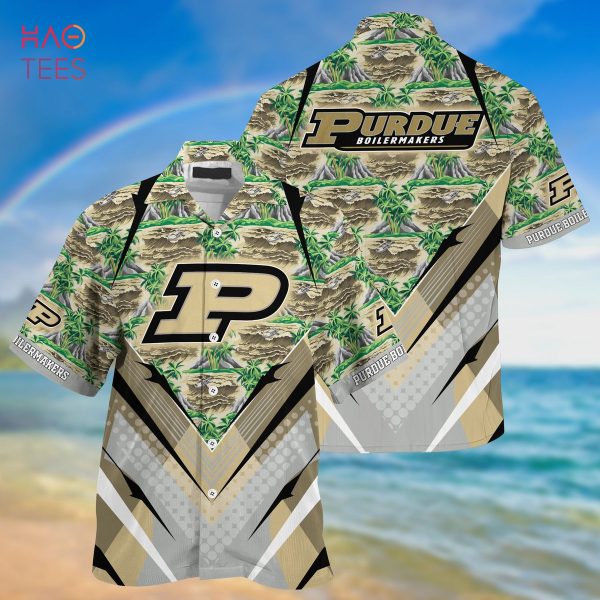 Purdue Boilermakers Summer Hawaiian Shirt And Shorts