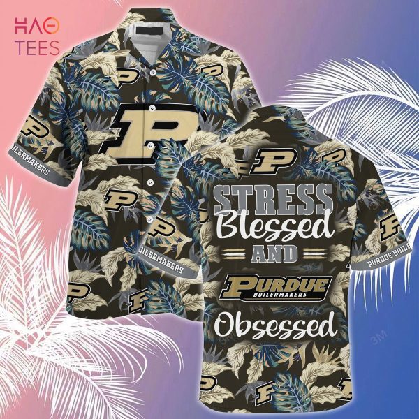 Purdue Boilermakers Summer Hawaiian Shirt And Shorts