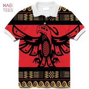 Red Phoenix Native American Polo T-Shirt 3D New