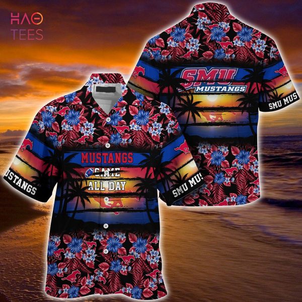 SMU Mustangs Summer Hawaiian Shirt