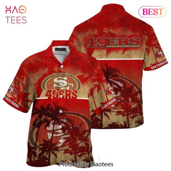 San Francisco 49ers NFL Hawaiian Shirt Style Tropical Pattern Hot Trending Summer For Awesome Fans