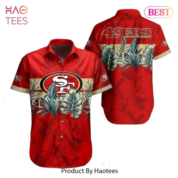 San Francisco 49ers NFL Hawaiian Shirt Tropical Pattern Graphic Gift For Fan NFL Enthusiast