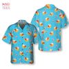 Santa Claus In Swimming Pool Pattern Hawaiian Shirt