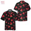 Seamless Hand Drawn Watermelon Pattern Hawaiian Shirt