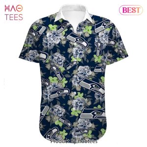 Seattle Seahawks Hawaiian Shirt flower summer gift for fans