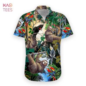 Sloth Hawaii Shirt 3D Limited Edition