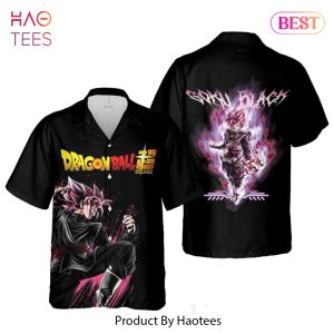 Son Goku Black Hawaiian Shirt Dragon Ball Anime Shirt for Men Women