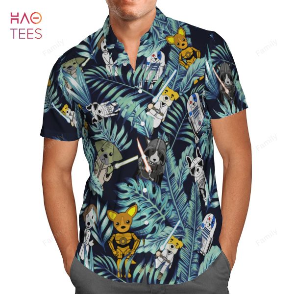 Star Dogs Hawaiian Shirt & Beach Shorts