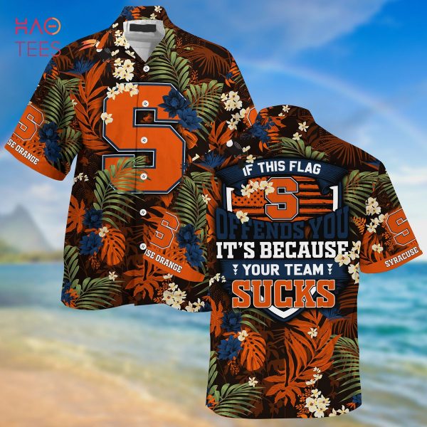 Syracuse Orange  Summer Hawaiian Shirt And Shorts