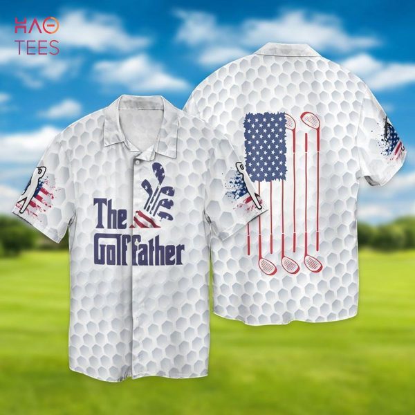 TREND 4th Of July Independence Day Father’s Day The Golffather Hawaiian Shirt