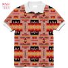 Tan Tribe Pattern Native American Polo T-Shirt 3D New