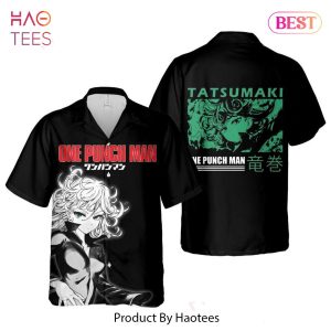 Tatsumaki Hawaiian Shirt One-Punch Man Anime Shirt for Men Women