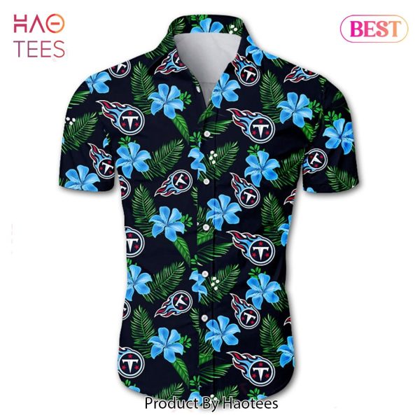 Tennessee Titans Hawaiian Shirt Tropical Flower summer