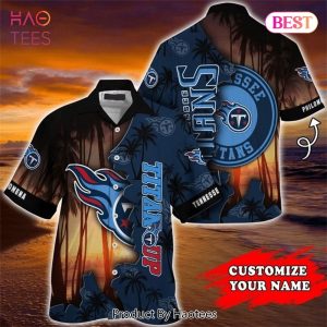 Tennessee Titans Hawaiian Shirt tropical island personalized