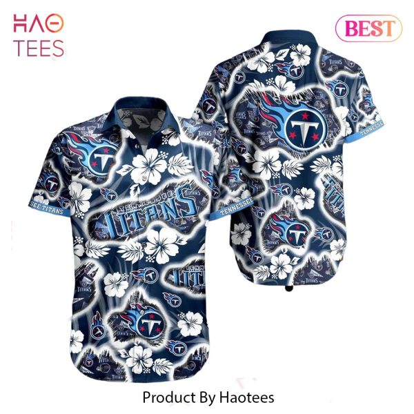 Tennessee Titans NFL Hawaii Shirt Graphic Floral Printed This Summer Beach Shirt For Fans