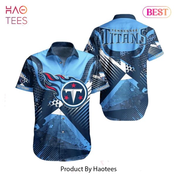 Tennessee Titans NFL Hawaiian Shirt Summer Short Sleeve Button Down Shirt Perfect Gift For Big Fans