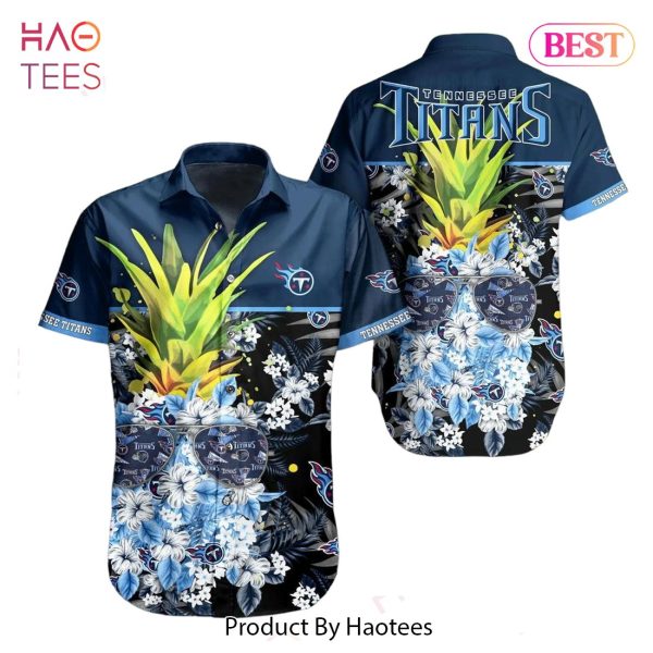 Tennessee Titans NFL Tropical Pattern Pineapple Design Hawaiian Shirt New Trending For Men Women